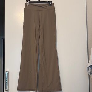 Oner Active Unified Wrap Flared Bottoms - MOSS BROWN - Large Short